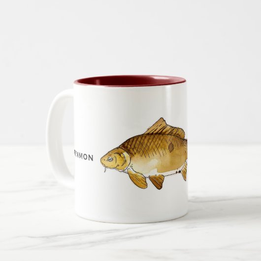 カープマグ |魚のマグ ツートーンマグカップ (正面左)