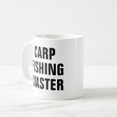 カープ魚釣りマスター コーヒーマグカップ (正面左)
