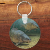カープ魚釣り2カープ キーホルダー (正面)