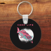 カープ魚釣り キーホルダー (正面)