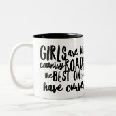 カーベイガールズカントリーロード11 ozツートーンマグ ツートーンマグカップ (左)