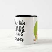 カーベイガールズカントリーロード11 ozツートーンマグ ツートーンマグカップ (中央)