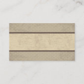 カーベビーシャワーヴィンテージレトロベビー要求 エンクロージャーカード (裏面)