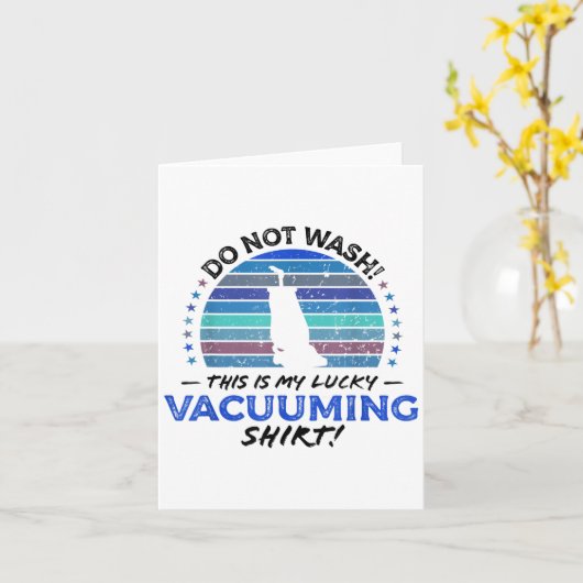 カーペおもしろいット掃除機引用文レトロ玩具80s Gr カード (黄色い花)