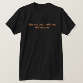 カーペットとマッチ Tシャツ