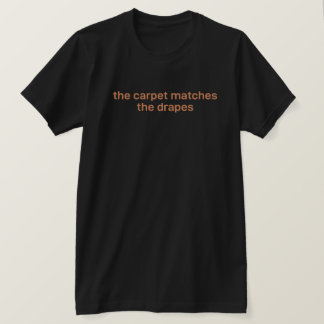カーペットとマッチ Tシャツ