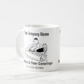 カーペットと床カバー漫画 コーヒーマグカップ (正面左)