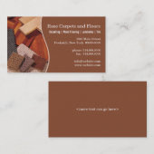 カーペットと床 名刺 (正面/裏面)