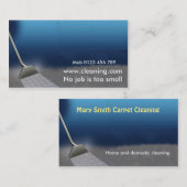 カーペットのクリーニングの名刺 名刺 (正面/裏面)
