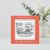 カーペットのショールームはうなずく犬の漫画を販売しない カード (スタンド正面)