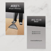 カーペットの洗剤の名刺 名刺 (正面/裏面)