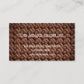 カーペットインストーラーの名刺 名刺 (裏面)