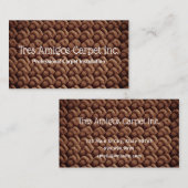 カーペットインストーラーの名刺 名刺 (正面/裏面)