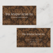カーペットインストーラーの名刺 名刺 (正面/裏面)