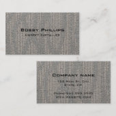 カーペットインストーラー 名刺 (正面/裏面)