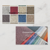 カーペットインストーラー 名刺 (正面/裏面)