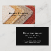 カーペットインストーラー 名刺 (正面/裏面)