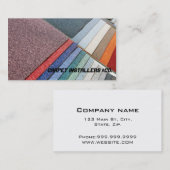 カーペットインストーラー 名刺 (正面/裏面)