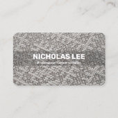 カーペットインストーラ 名刺 (正面)