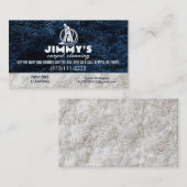 カーペットクリーナーのロゴ名刺 名刺 (正面/裏面)