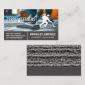 カーペットクリーナー擦り敷物 名刺 (正面/裏面)