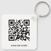 カーペットクリーニングのプロモーション キーホルダー (裏面)