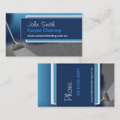 カーペットクリーニングの名刺 名刺 (正面/裏面)