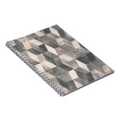 カーペットバスマットとラグBohoスタイル民族デザインパ ノートブック (右側)