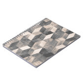 カーペットバスマットとラグBohoスタイル民族デザインパ ノートブック (左側)