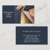 カーペットフィッターサービスプロフェッショナル 名刺 (正面/裏面)