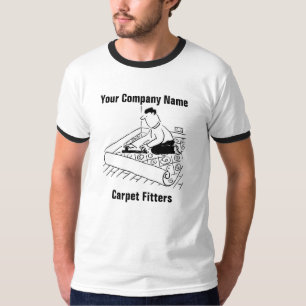 カーペットフィッティングサービスカーペットフィッター Tシャツ