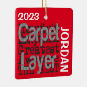 カーペットレイヤー超常者 セラミックオーナメント (右)