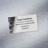 カーペット床設置事業 マグネット名刺 (インサイチュ)