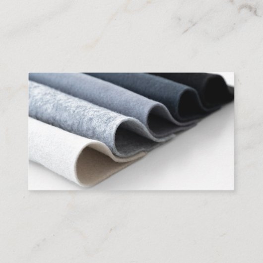 カーペット床設置事業 名刺 (裏面)