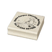 カーペット清掃サービス ラバースタンプ (スタンプ)