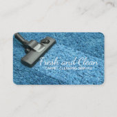 カーペット清掃床 名刺 (正面)