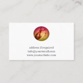 カーペット清掃汚れ除去 名刺 (裏面)