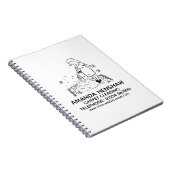 カーペット清掃用プロモーションノート ノートブック (右側)