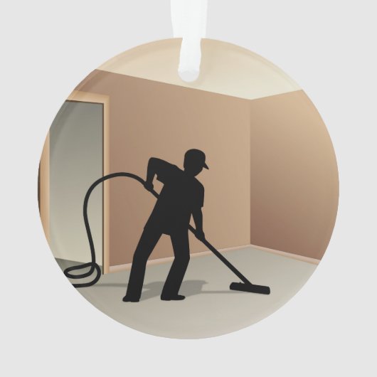 カーペット清掃 オーナメント (裏面)