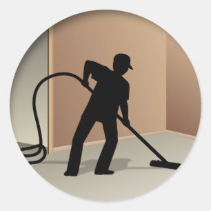 カーペット清掃 ラウンドシール