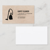 カーペット清掃 名刺 (正面/裏面)