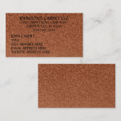 カーペット設置会社 名刺 (正面/裏面)