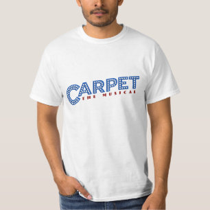 "カーペット! 音楽的な"ワイシャツ Tシャツ