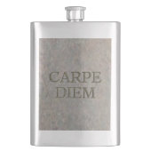 カーペディエムストーンステンレス鋼フラスコ フラスク (正面)