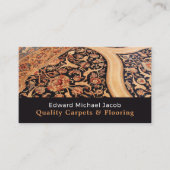 カーペパターン（の模様が）あるット、カーペット層、フィッター 名刺 (正面)