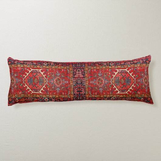 カーペフェイクット：オリエンタル・ペルシア絨毯の写真プリント ボディピロー (裏面)