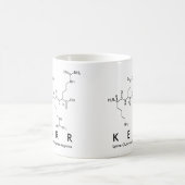 カーペプチド名mug コーヒーマグカップ (中央)