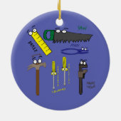 カーペンターお洒落ツール セラミックオーナメント (裏面)