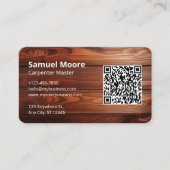 カーペンターマスターデザインウッド 名刺 (正面)