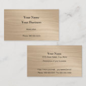 カーペンター建築ハンディーマン木目 名刺 (正面/裏面)